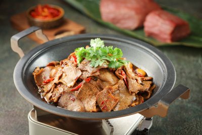 牛肉干锅